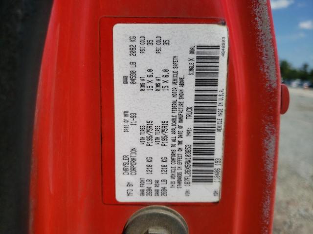 Photo 10 from auction – 1994 DODGE DAKOTA with VIN 1B7FL26X5RW103653