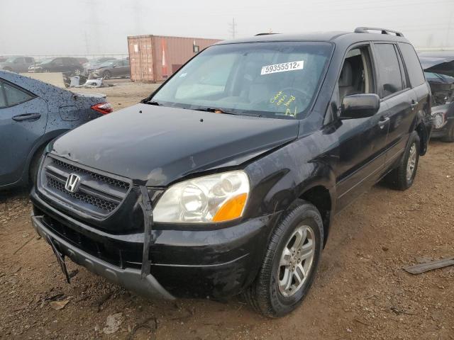 Photo 2 from auction – 2003 HONDA PILOT EXL with VIN 2HKYF18673H532997