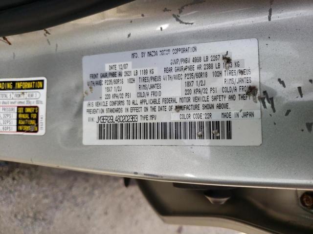 Photo 10 from auction – 2008 MAZDA CX-7 with VIN JM3ER29L480202363
