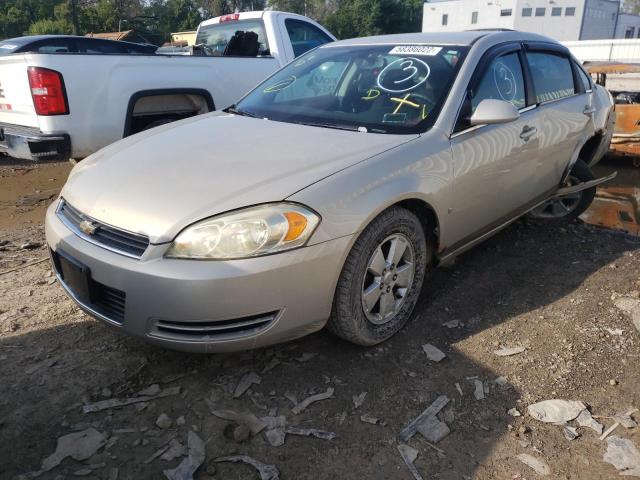 Photo 2 from auction – 2008 CHEVROLET IMPALA LT with VIN 2G1WT58N581357214