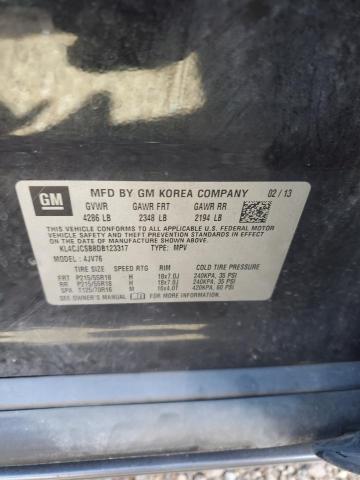 Photo 10 from auction – 2013 BUICK ENCORE with VIN KL4CJCSB8DB123317