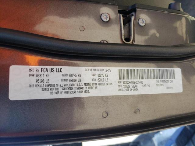 Photo 10 from auction – 2016 DODGE CHARGER SX with VIN 2C3CDXHG8GH155482