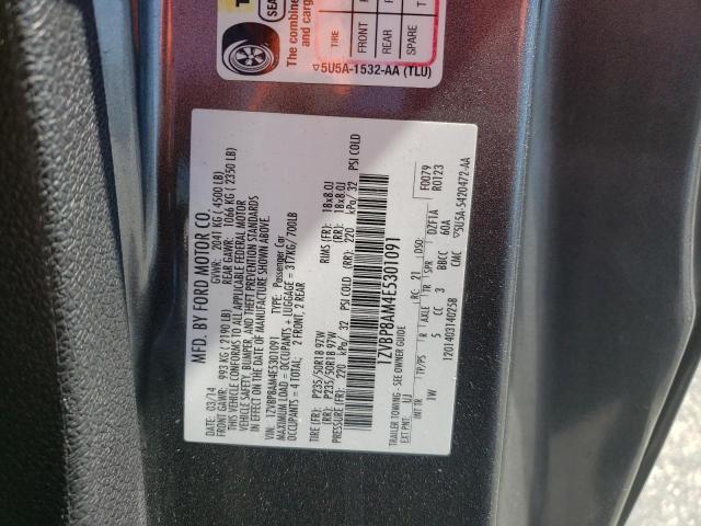 Photo 10 from auction – 2014 FORD MUSTANG with VIN 1ZVBP8AM4E5301091