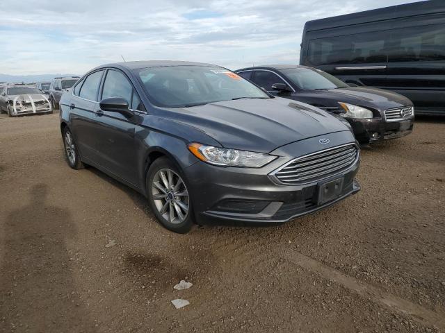 FORD FUSION SE 2017 with VIN 3FA6P0HD3HR129560 - Photo from auction