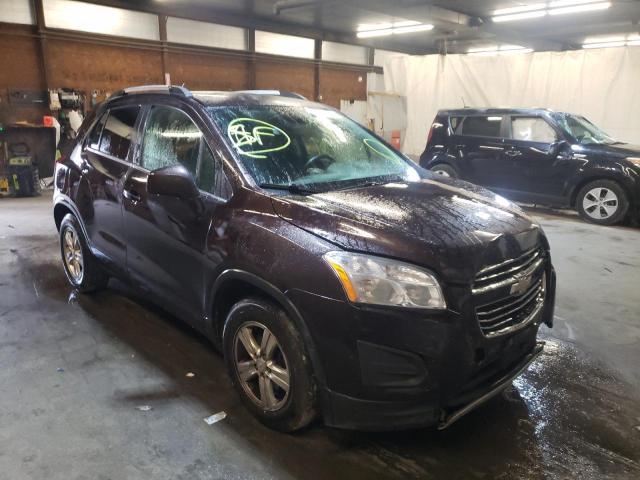 CHEVROLET TRAX 1LT 2015 with VIN KL7CJLSB9FB105124 - Photo from auction