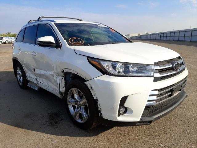 TOYOTA HIGHLANDER 2019 with VIN 5TDDZRFH3KS916213 - Photo from auction
