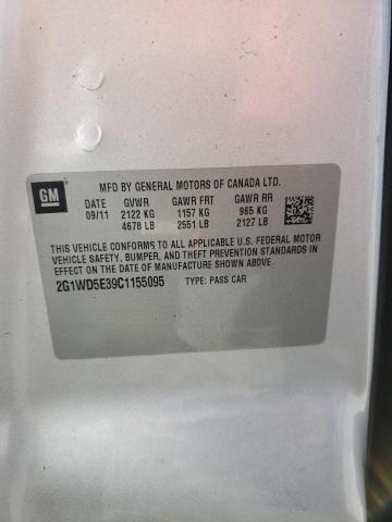 Photo 10 from auction – 2012 CHEVROLET IMPALA POL with VIN 2G1WD5E39C1155095
