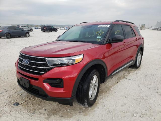 Photo 2 from auction – 2021 FORD EXPLORER X with VIN 1FMSK7DH6MGA52205