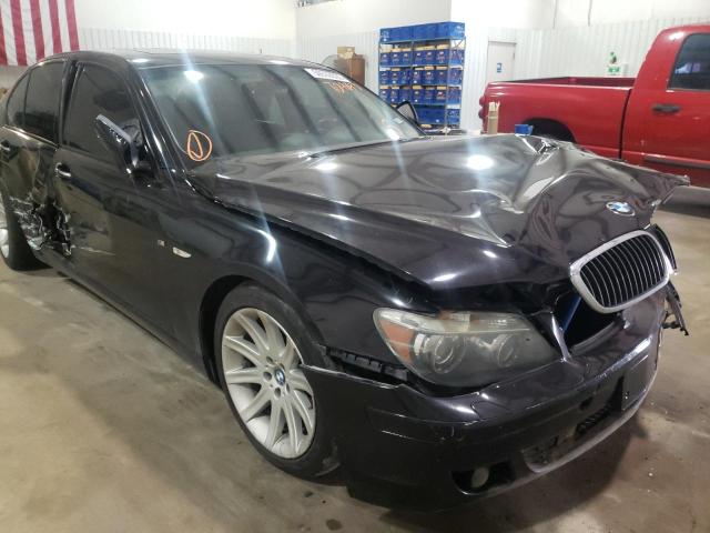Photo 9 from auction – 2006 BMW 750 I with VIN WBAHL83546DT04897