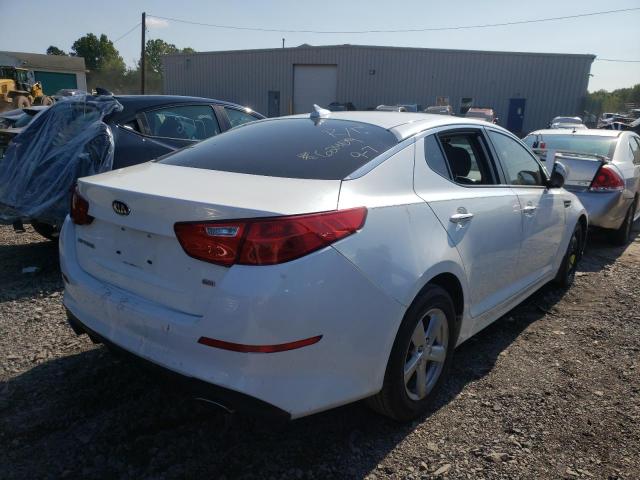 Photo 4 from auction – 2015 KIA OPTIMA with VIN KNAGM4A70F5623780
