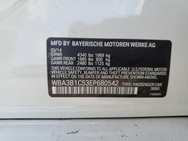 صورة رقم 10 من المزاد - 2014 BMW 320 I مع VIN WBA3B1C53EP680542