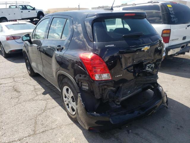 Photo 3 from auction – 2018 CHEVROLET TRAX LS with VIN 3GNCJKSB9JL173094