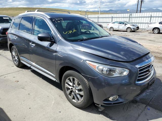 INFINITI JX35 2013 with VIN 5N1AL0MMXDC313484 - Photo from auction
