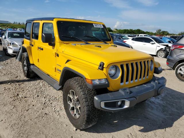 JEEP WRANGLER U 2018 with VIN 1C4HJXEN4JW322944 - Photo from auction