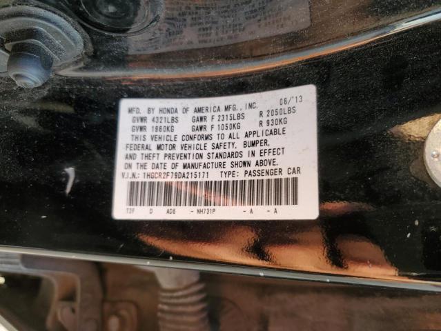 Photo 10 from auction – 2013 HONDA ACCORD EX with VIN 1HGCR2F79DA215171
