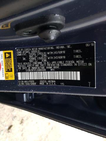 Photo 10 from auction – 2018 TOYOTA HIGHLANDER with VIN 5TDBZRFH1JS884688
