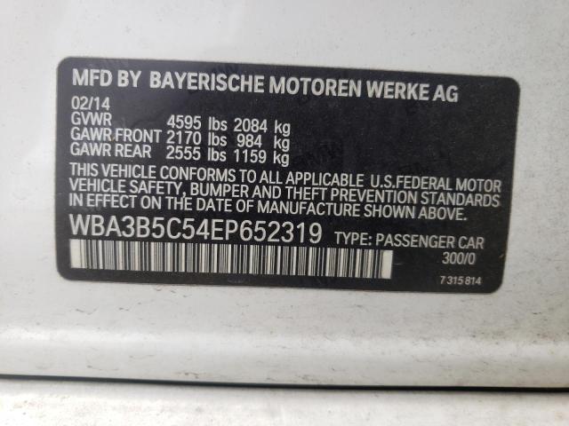 Photo 10 from auction – 2014 BMW 328 XI SUL with VIN WBA3B5C54EP652319