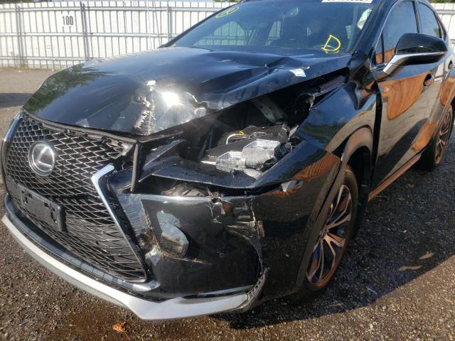 Photo 9 from auction – 2017 LEXUS NX 200T BA with VIN JTJBARBZ3H2140479