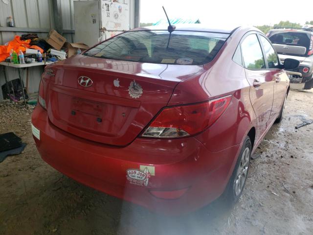 Photo 4 from auction – 2015 HYUNDAI ACCENT GLS with VIN KMHCT4AE1FU901753