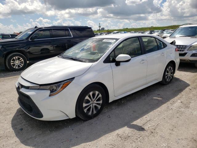 Photo 2 from auction – 2022 TOYOTA COROLLA LE with VIN JTDEAMDE3NJ037996