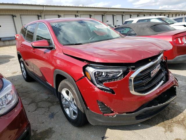 GMC TERRAIN SL 2021 with VIN 3GKALMEV7ML343702 - Photo from auction