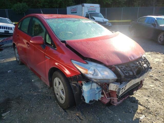 TOYOTA PRIUS 2011 with VIN JTDKN3DU1B0295315 - Photo from auction