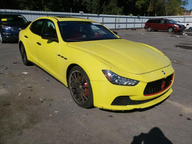 MASERATI GHIBLI S 2017 with VIN ZAM57RSS4H1235507 - Photo from auction