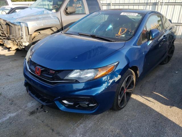 Photo 2 from auction – 2014 HONDA CIVIC SI with VIN 2HGFG4A58EH700179