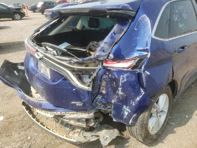 Photo 9 from auction – 2015 FORD EDGE SE AW with VIN 2FMTK4J89FBB10289