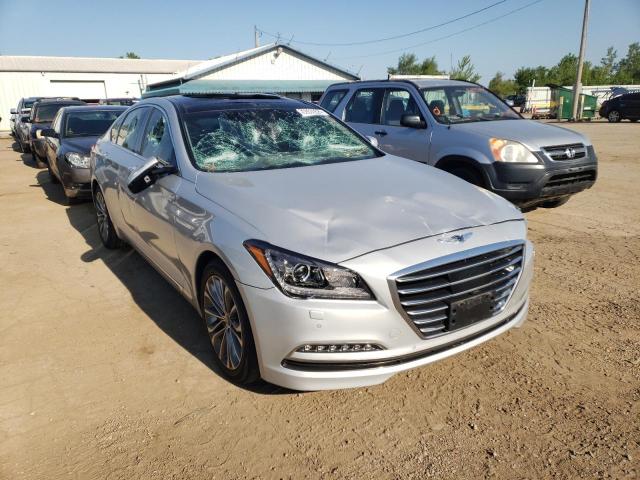 GENESIS G80 BASE 2017 with VIN KMHGN4JE4HU171674 - Photo from auction