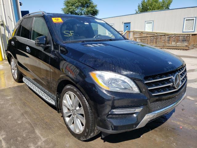 MERCEDES-BENZ ML 350 BLU 2014 with VIN 4JGDA2EBXEA346896 - Photo from auction