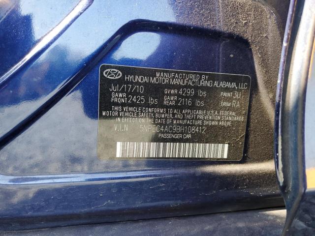 Photo 10 from auction – 2011 HYUNDAI SONATA SE with VIN 5NPEC4AC9BH108412