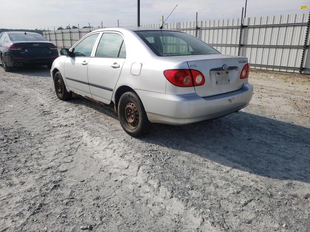 Photo 3 from auction – 2005 TOYOTA COROLLA CE with VIN JTDBR32E650054077