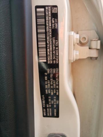 Photo 10 from auction – 2015 JEEP RENEGADE T with VIN ZACCJBCT9FPC04973
