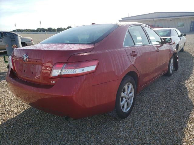 Photo 4 from auction – 2011 TOYOTA CAMRY BASE with VIN 4T4BF3EK6BR140974