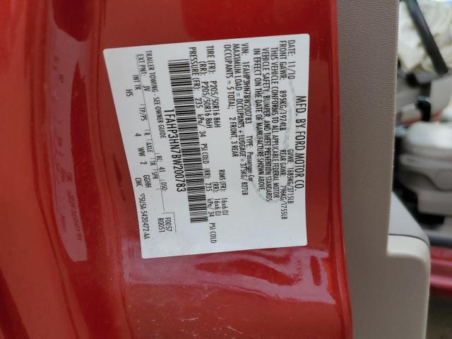 Photo 10 from auction – 2011 FORD FOCUS SEL with VIN 1FAHP3HN7BW200783