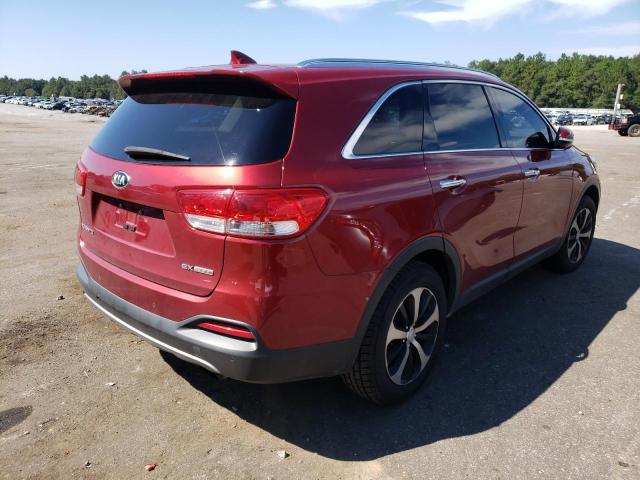 Photo 4 from auction – 2016 KIA SORENTO EX with VIN 5XYPH4A12GG100921