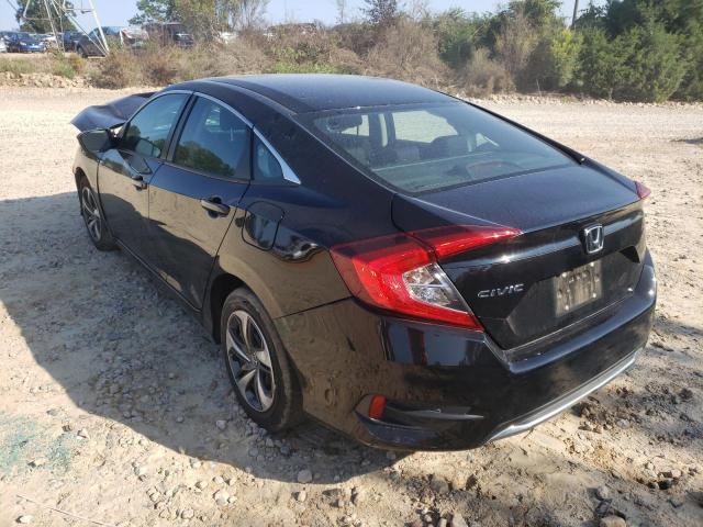 Photo 3 from auction – 2020 HONDA CIVIC LX with VIN 19XFC2F6XLE022897
