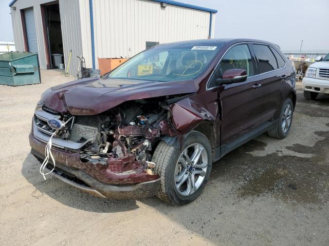 Photo 2 from auction – 2017 FORD EDGE TITAN with VIN 2FMPK4K84HBC33839