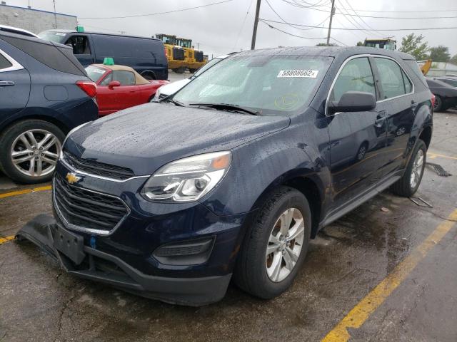 Photo 2 from auction – 2017 CHEVROLET EQUINOX LS with VIN 2GNALBEK0H1563834