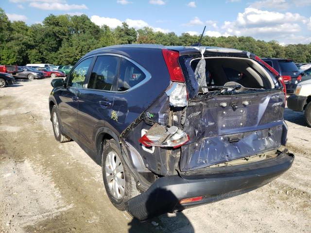 Photo 3 from auction – 2012 HONDA CR-V EXL with VIN 5J6RM4H71CL077946