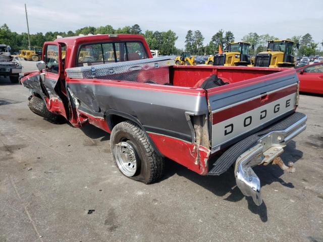 Photo 3 from auction – 1992 DODGE RAM with VIN 1B7JE26Y6NS527258
