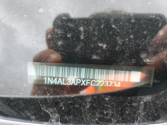 Photo 10 from auction – 2015 NISSAN ALTIMA 2.5 with VIN 1N4AL3APXFC223734