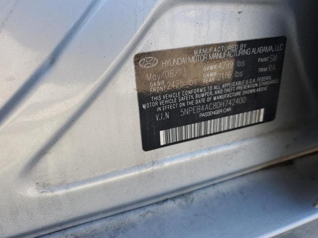 Photo 10 from auction – 2013 HYUNDAI SONATA GLS with VIN 5NPEB4AC8DH742400