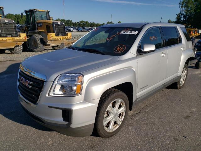 Photo 2 from auction – 2017 GMC TERRAIN SL with VIN 2GKALMEK5H6253349