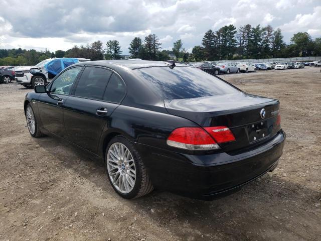 Photo 3 from auction – 2007 BMW 750 with VIN WBAHN83587DT66461
