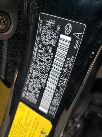 Photo 10 from auction – 2004 LEXUS ES 330 with VIN JTHBA30G740022649
