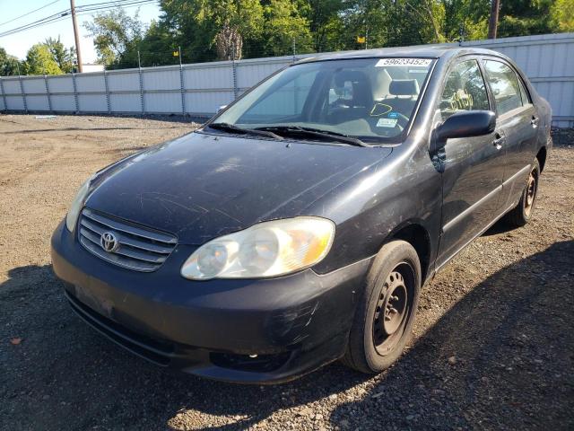 Photo 2 from auction – 2003 TOYOTA COROLLA CE with VIN JTDBR32E330002581