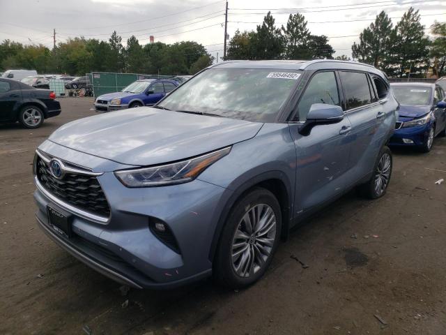 Photo 2 from auction – 2022 TOYOTA HIGHLANDER with VIN 5TDEBRCH8NS082487