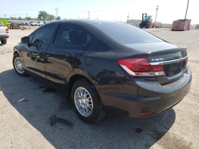 Photo 3 from auction – 2013 HONDA CIVIC LX with VIN 19XFB2F55DE261253